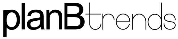 PlanB trends logo - white